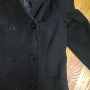Black Pea Coat